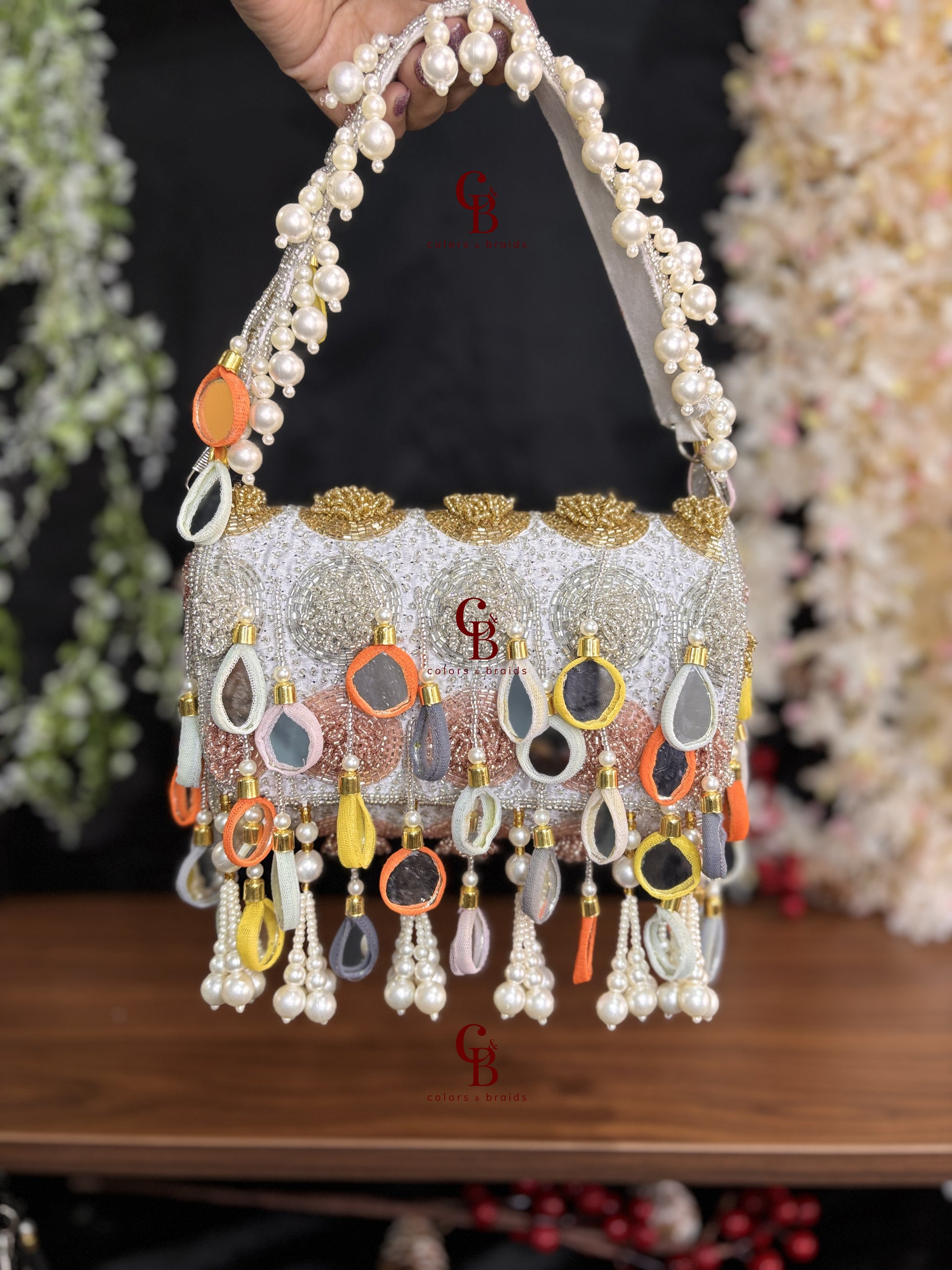 Jannat Mirror flap bag - New Colors