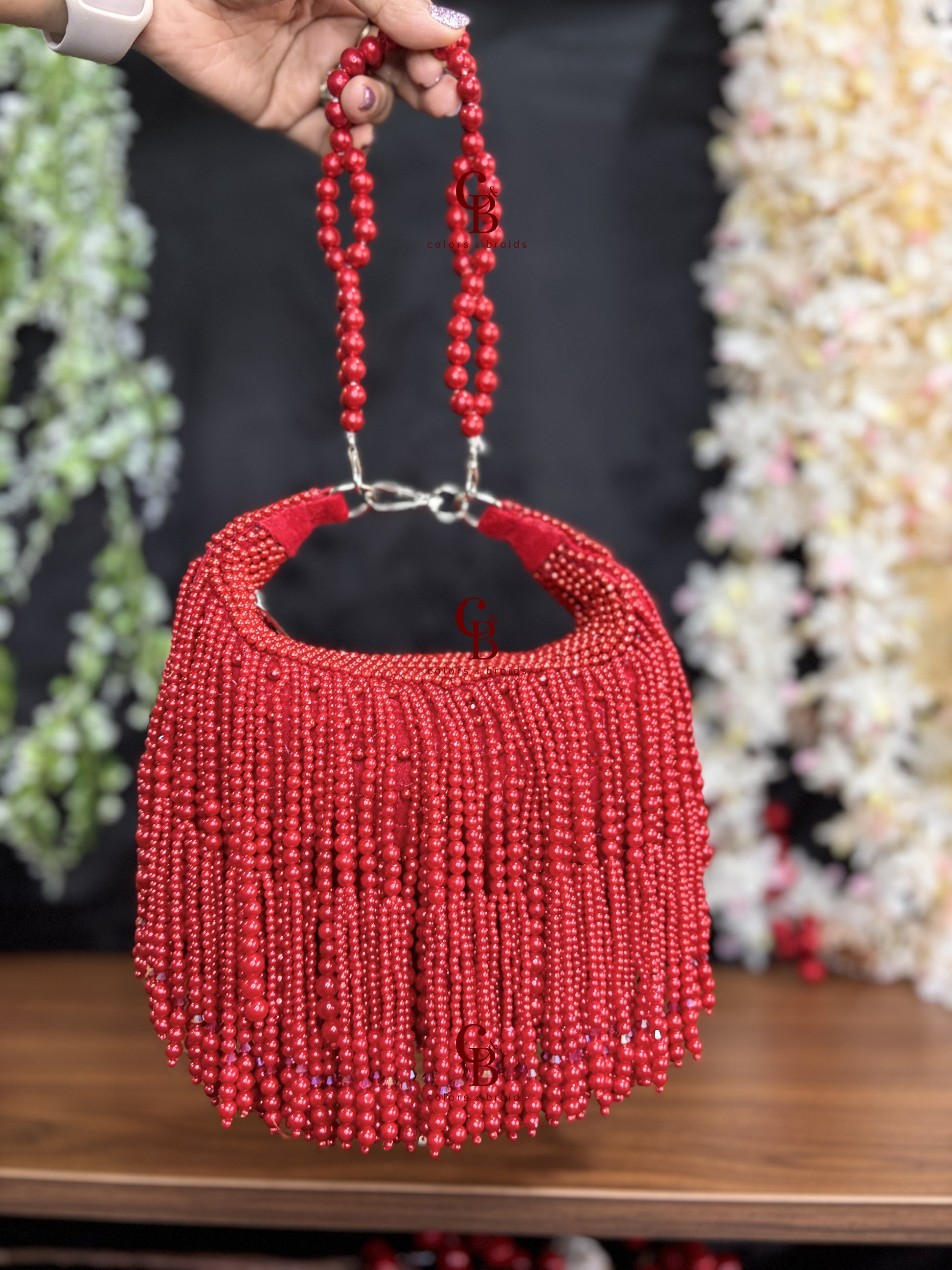 Oyester Pearl Moon Bag