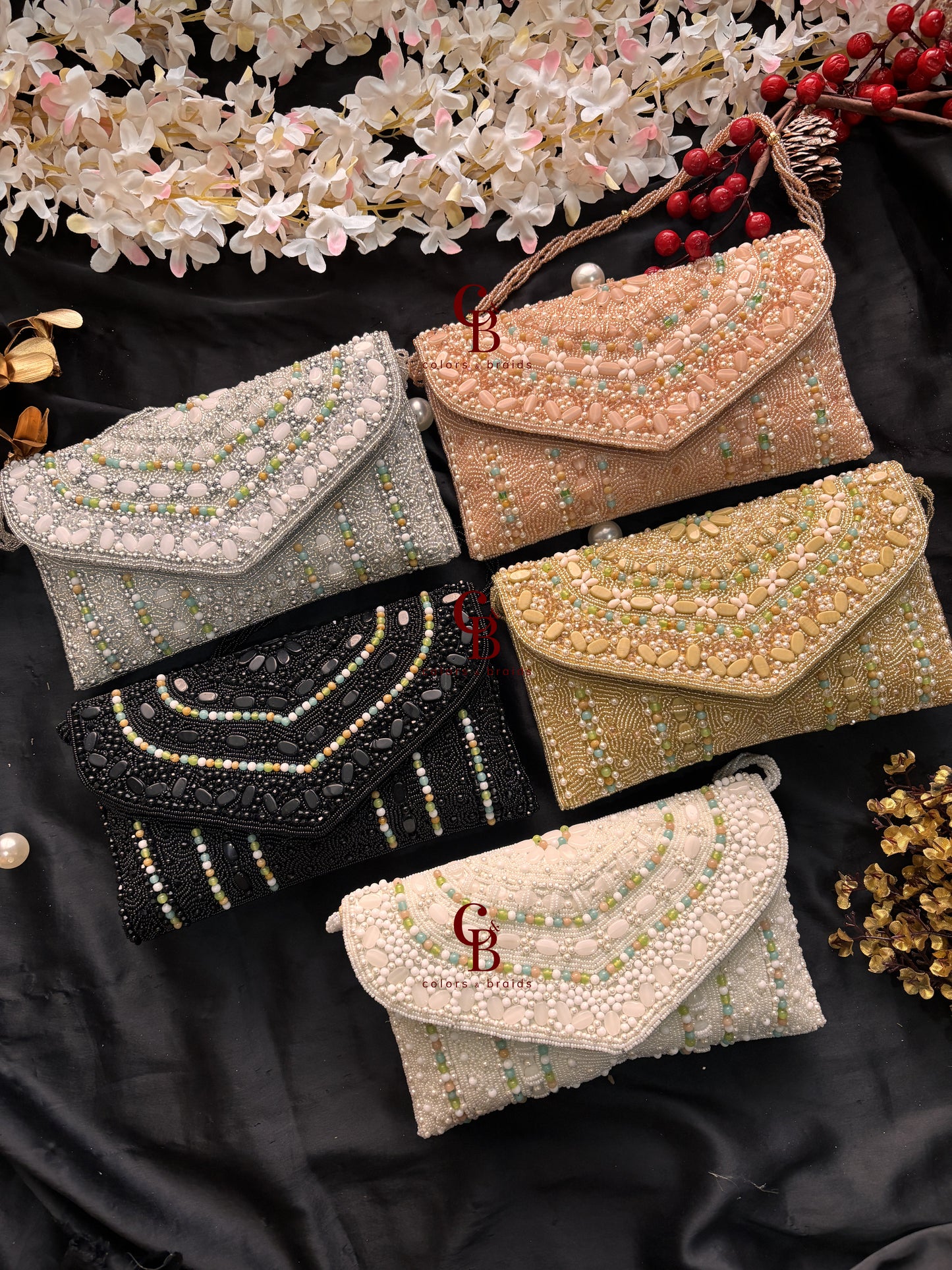Viha Multi stone Envelope Flap
