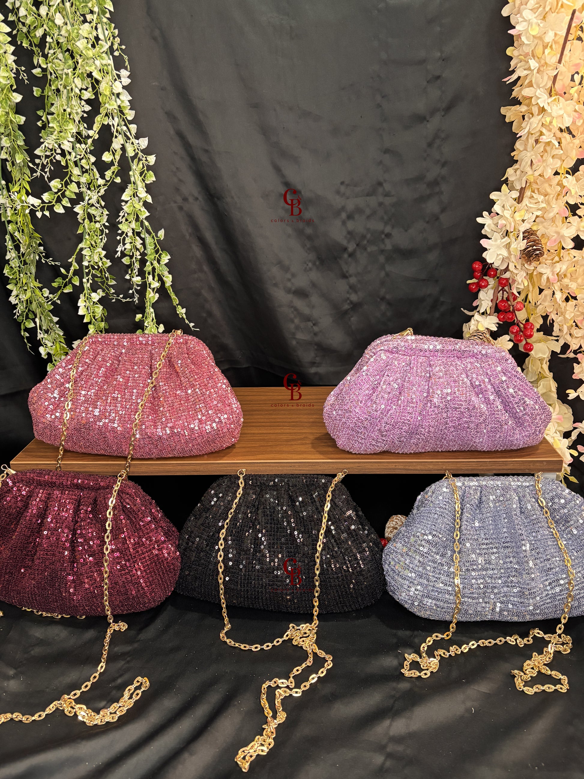 Shine Sequin Batua