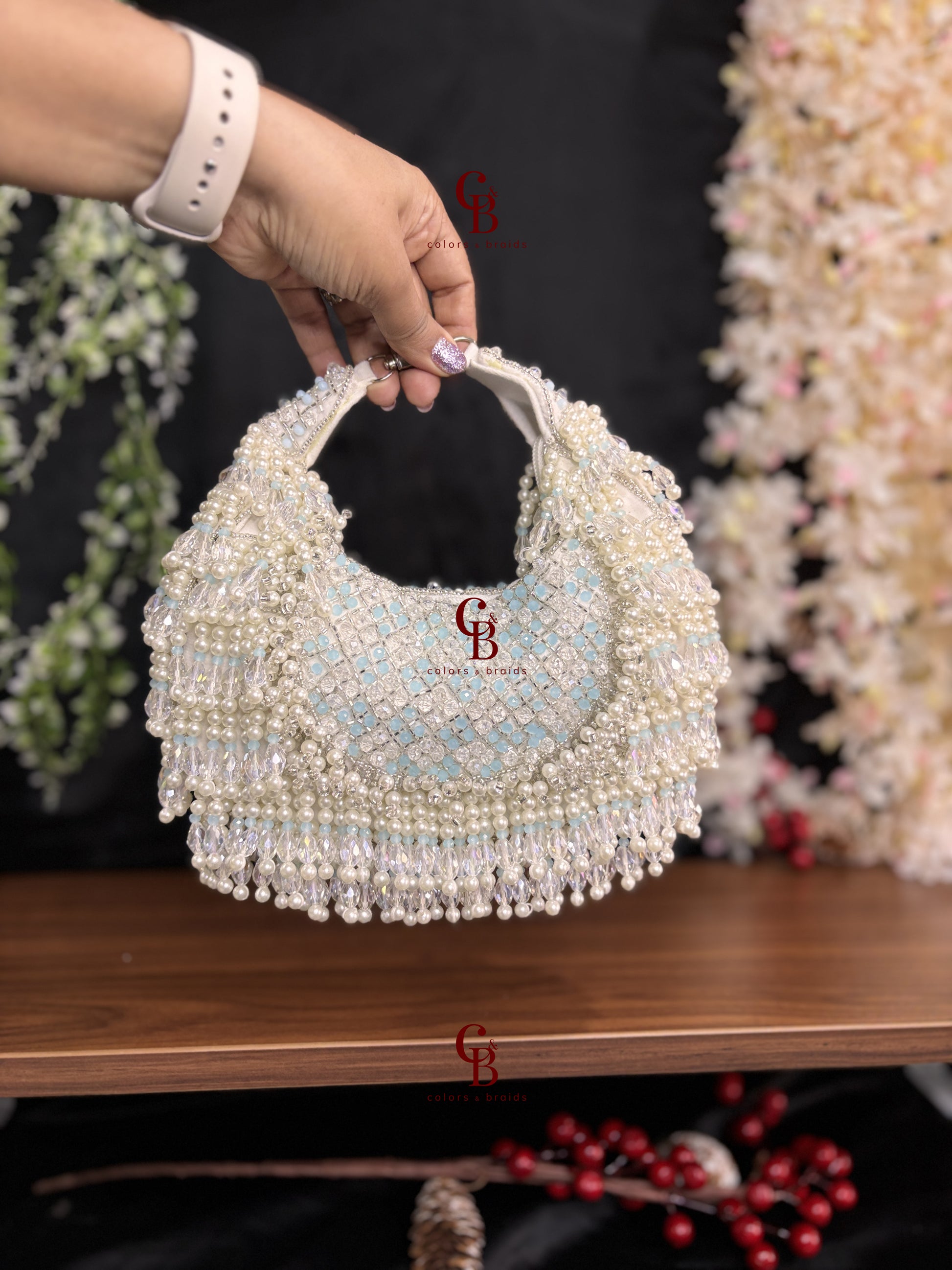 Arohi Crystal Moon Bag
