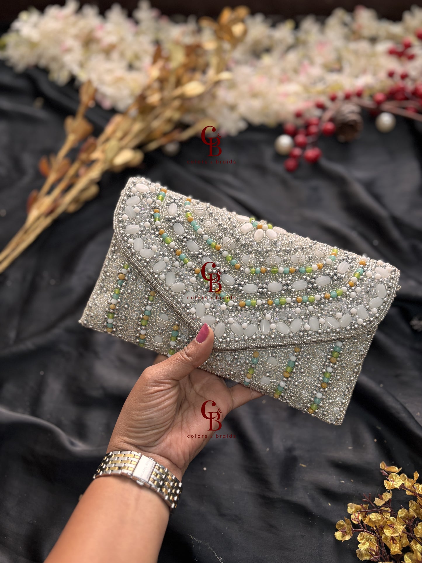 Viha Multi stone Envelope Flap
