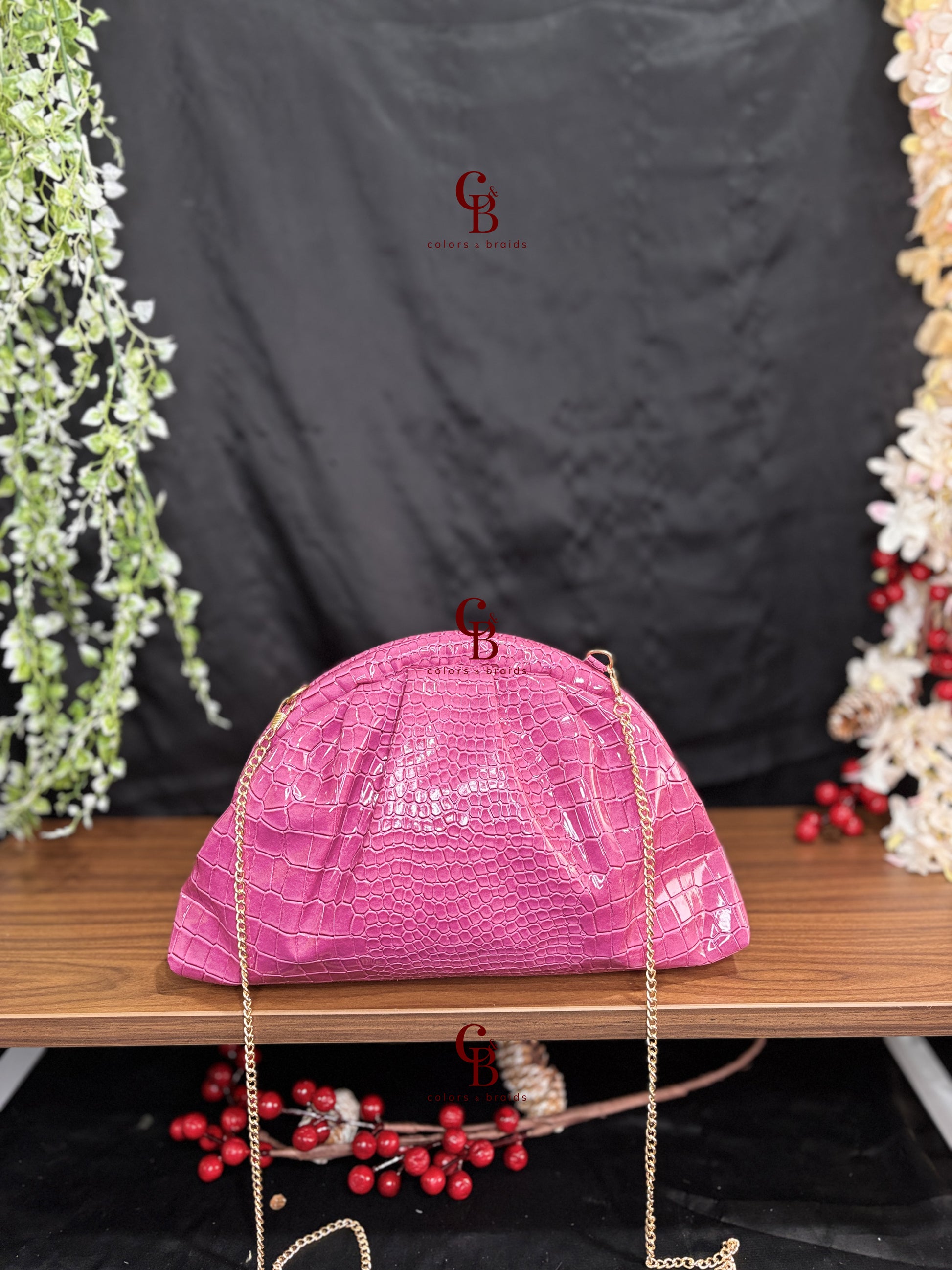 Candy Crush Leather Moon bag
