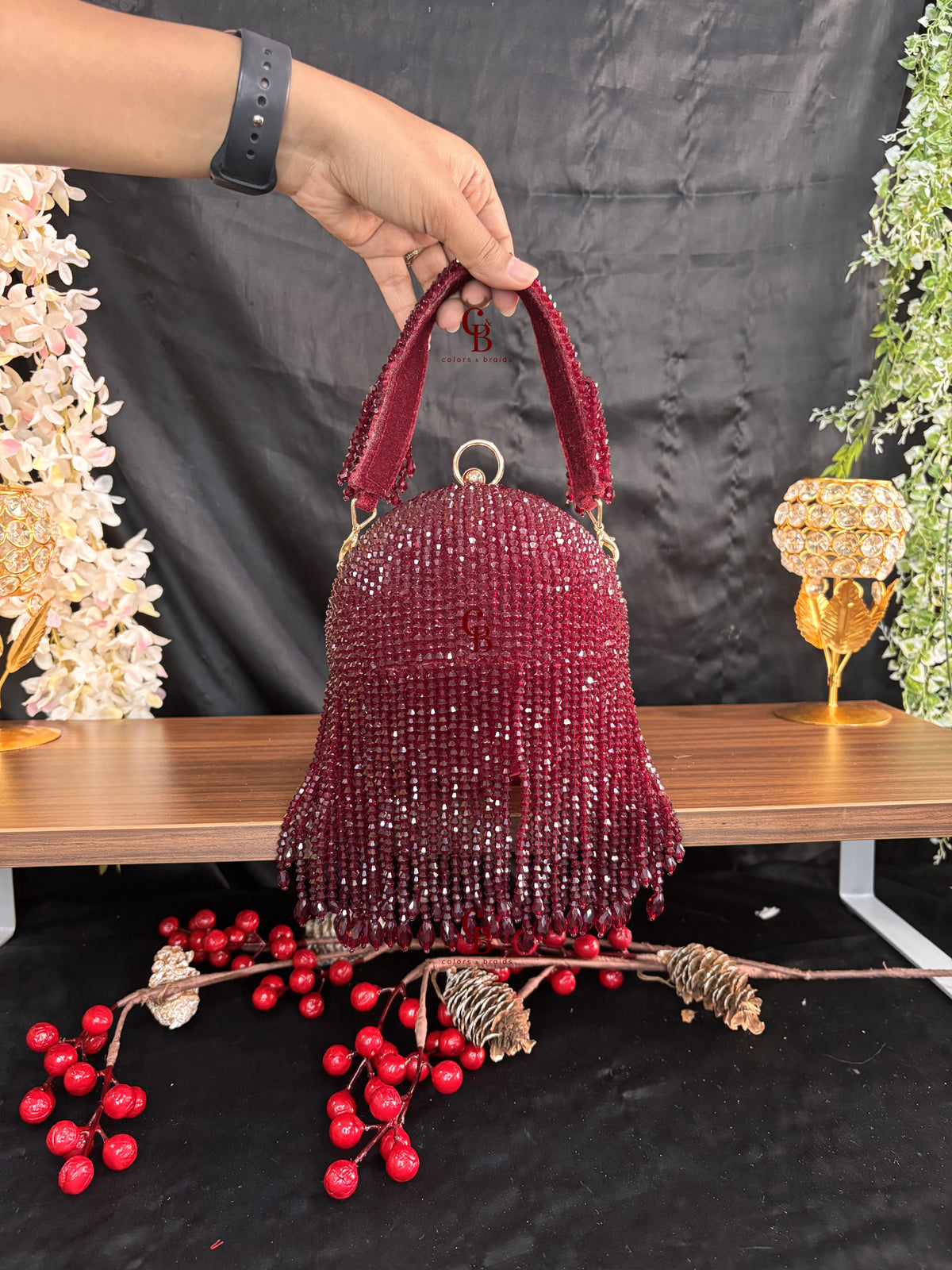 Ball Cystal Clutch