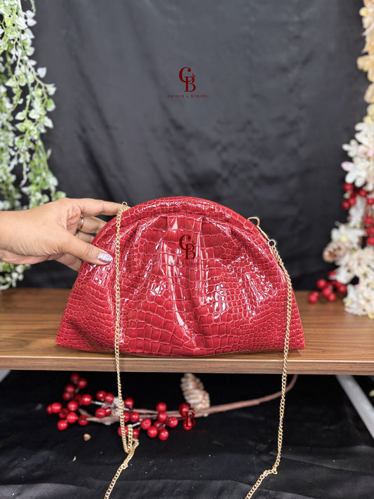 Candy Crush Leather Moon bag
