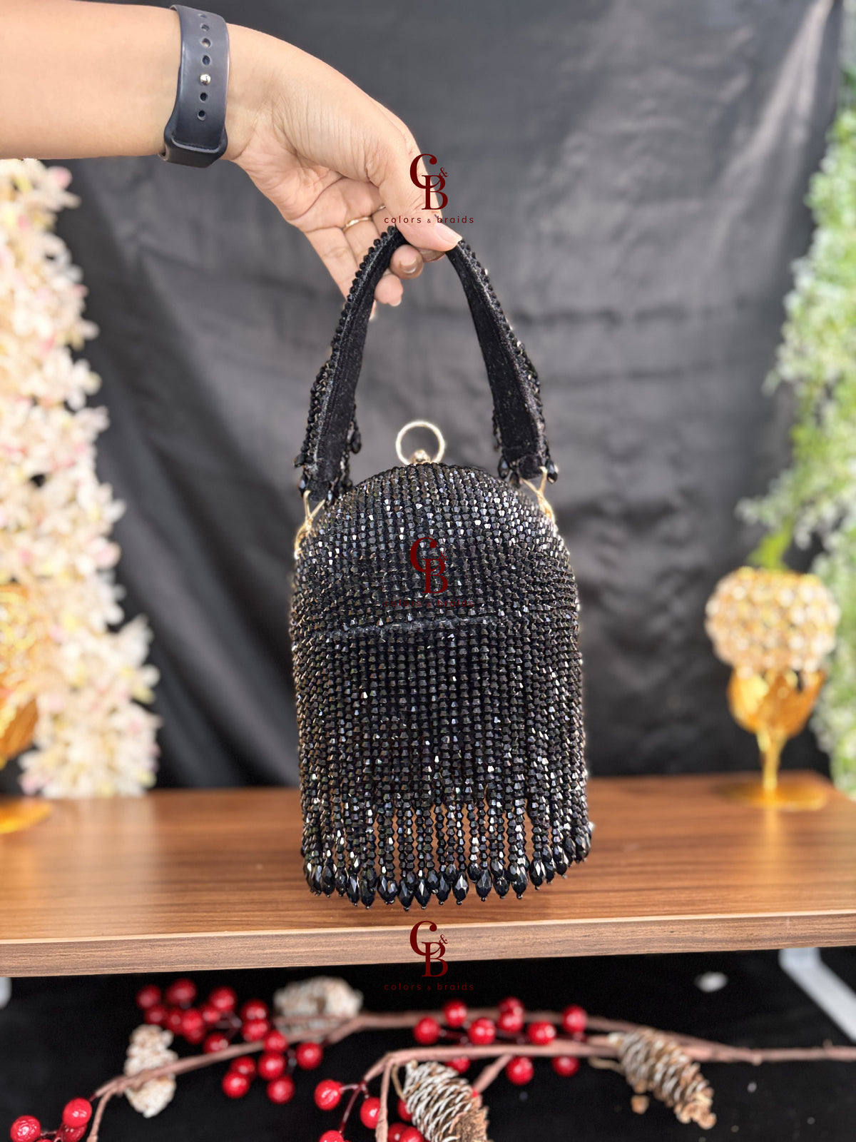 Ball Cystal Clutch