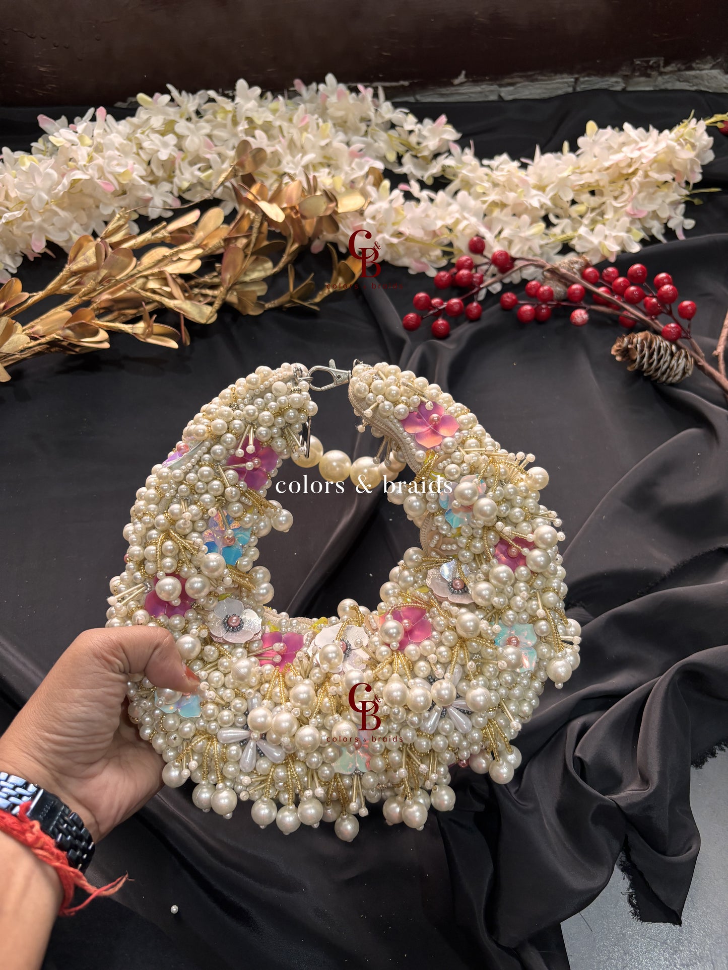 Anokhi Pearl Chand Bag