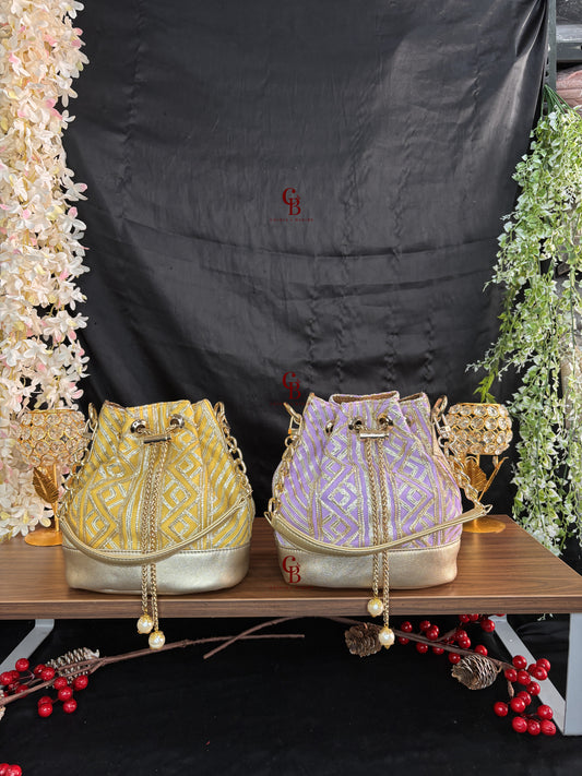 Gotta Patti Bucket Bags