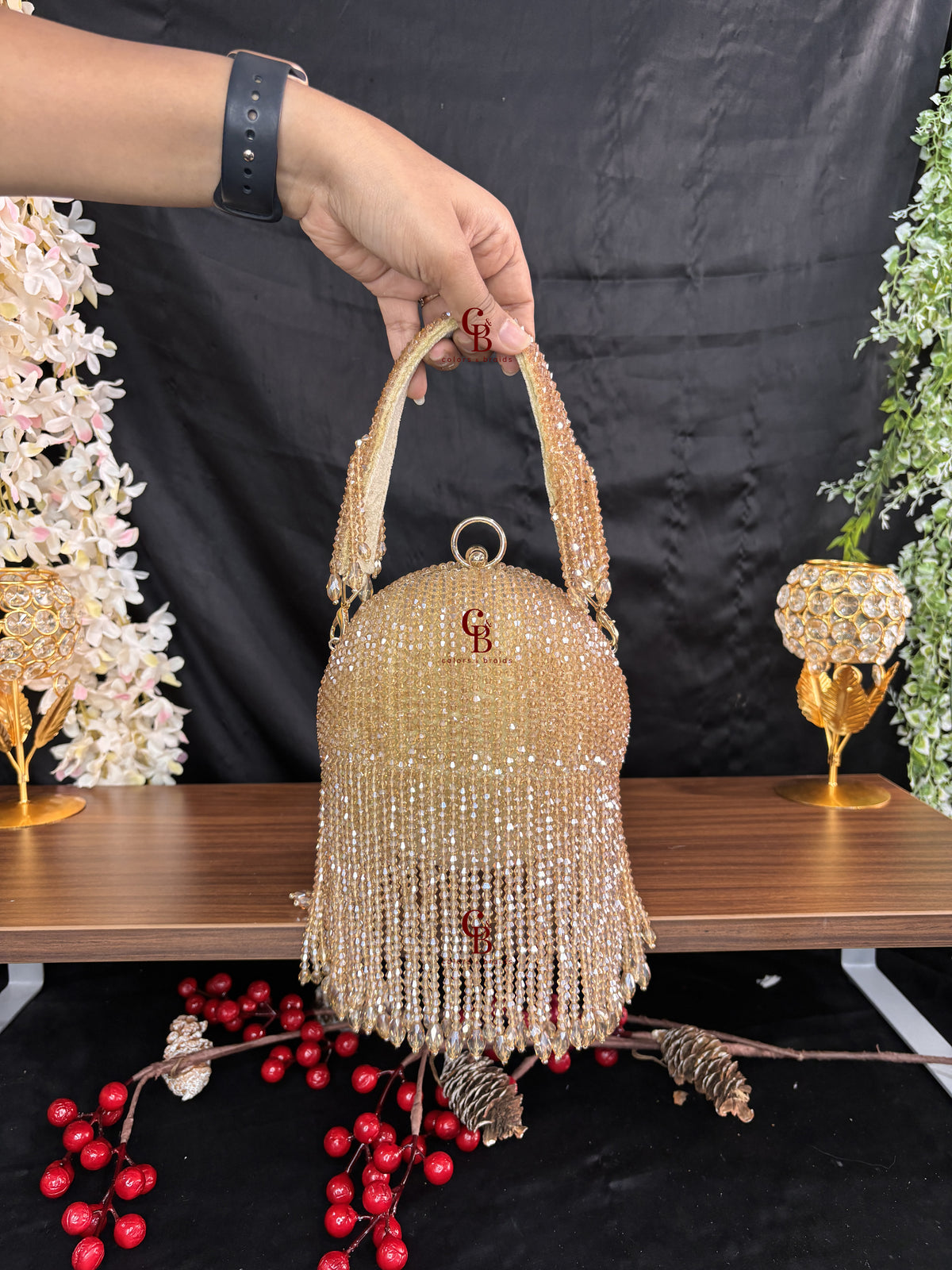 Ball Cystal Clutch
