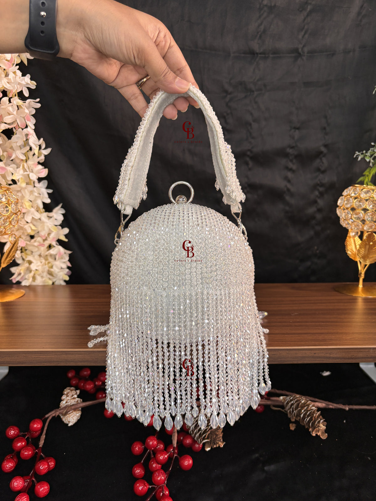 Ball Cystal Clutch
