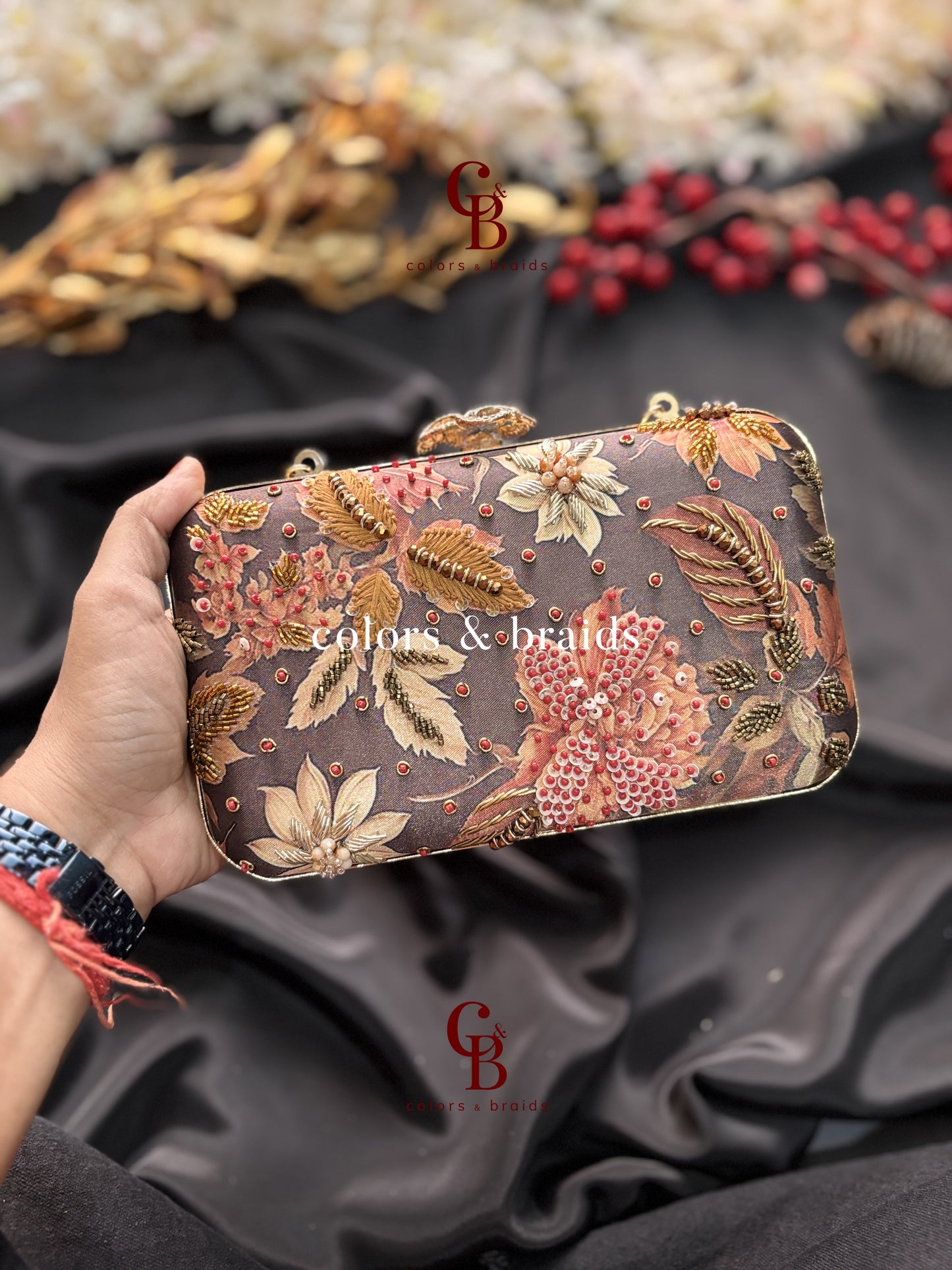 EverBloom Print Highlight Clutches