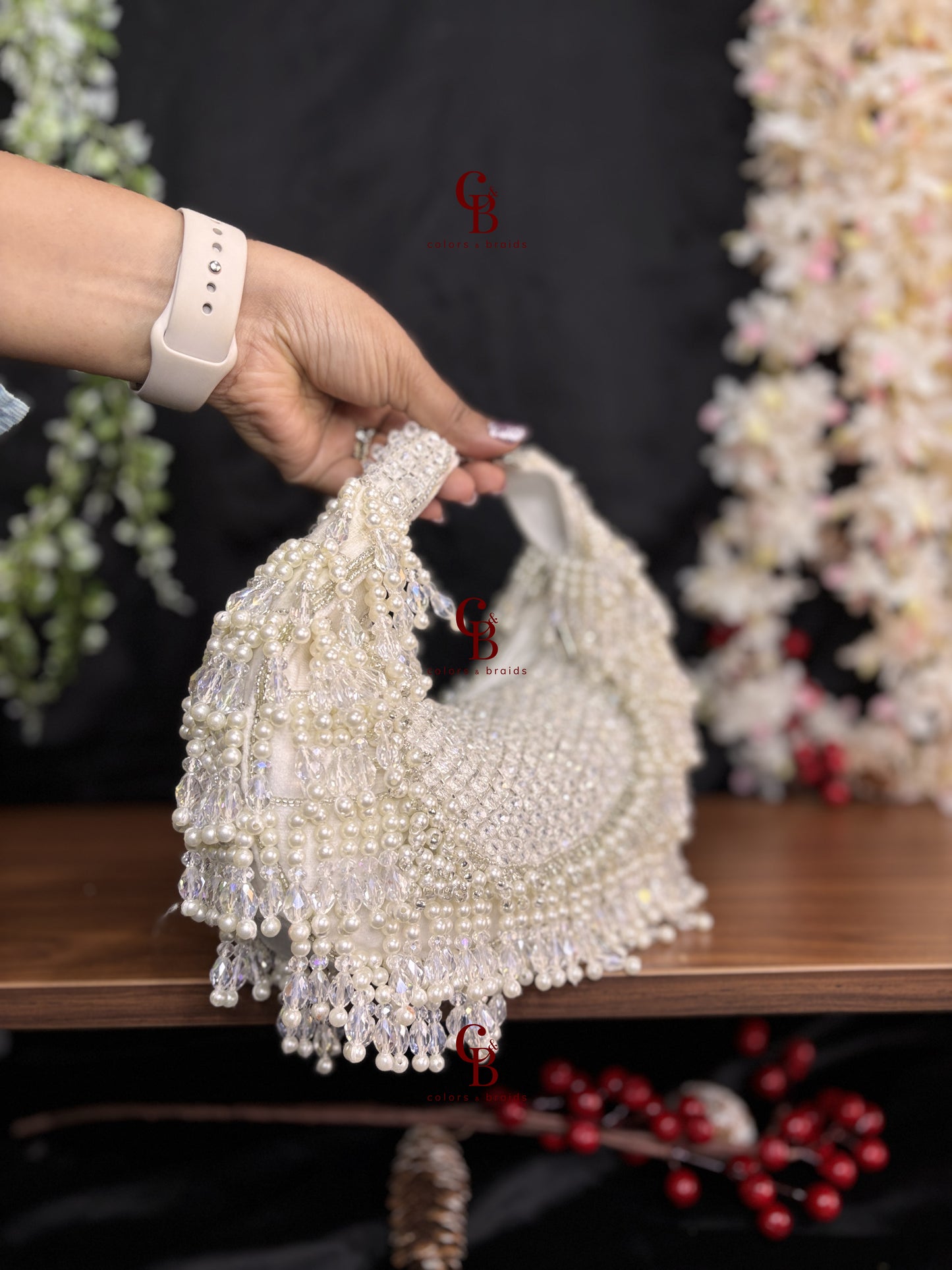 Arohi Crystal Moon Bag