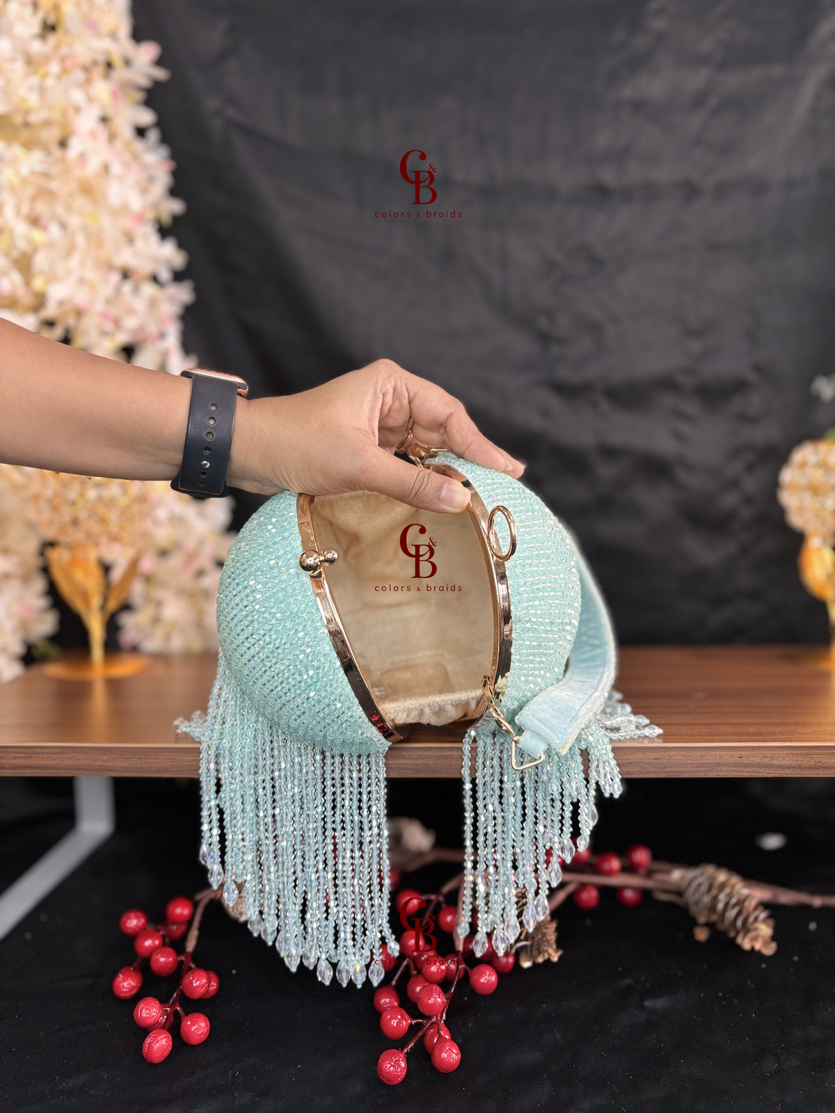 Ball Cystal Clutch