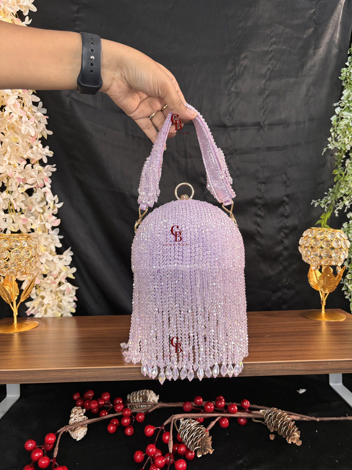Ball Cystal Clutch