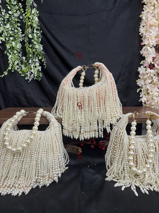 Oyester Pearl Moon Bag
