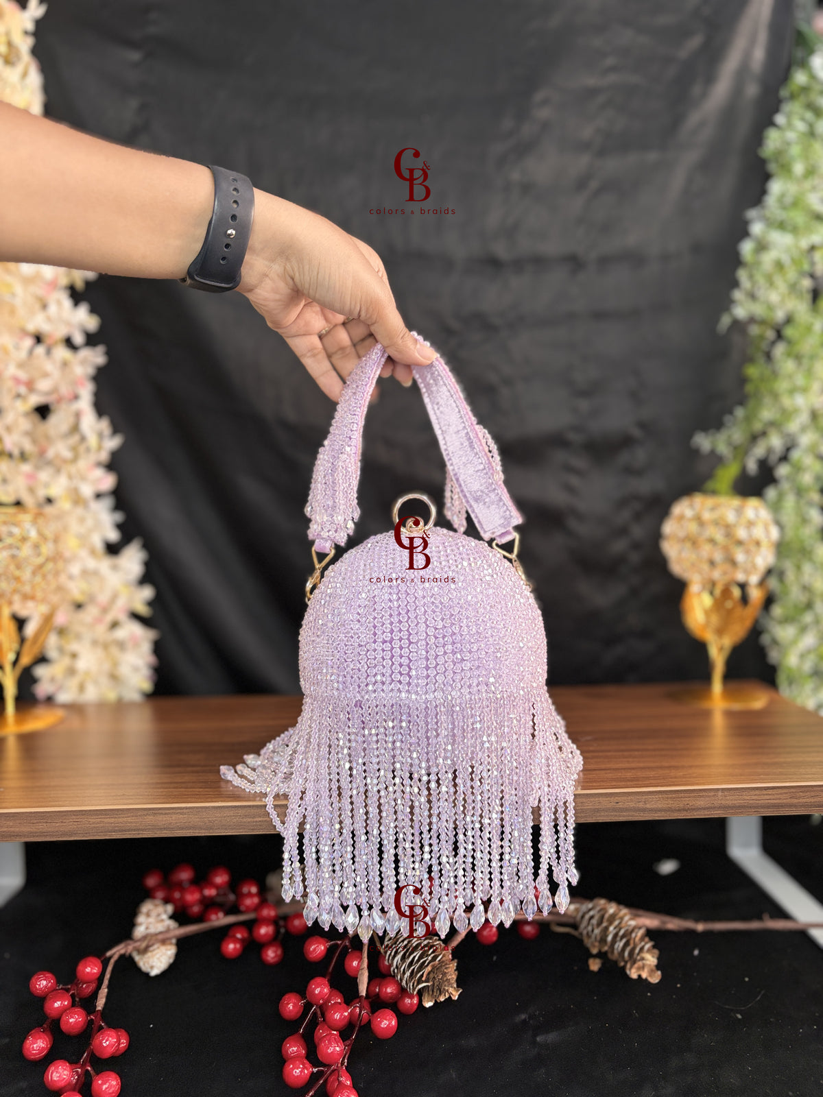 Ball Cystal Clutch