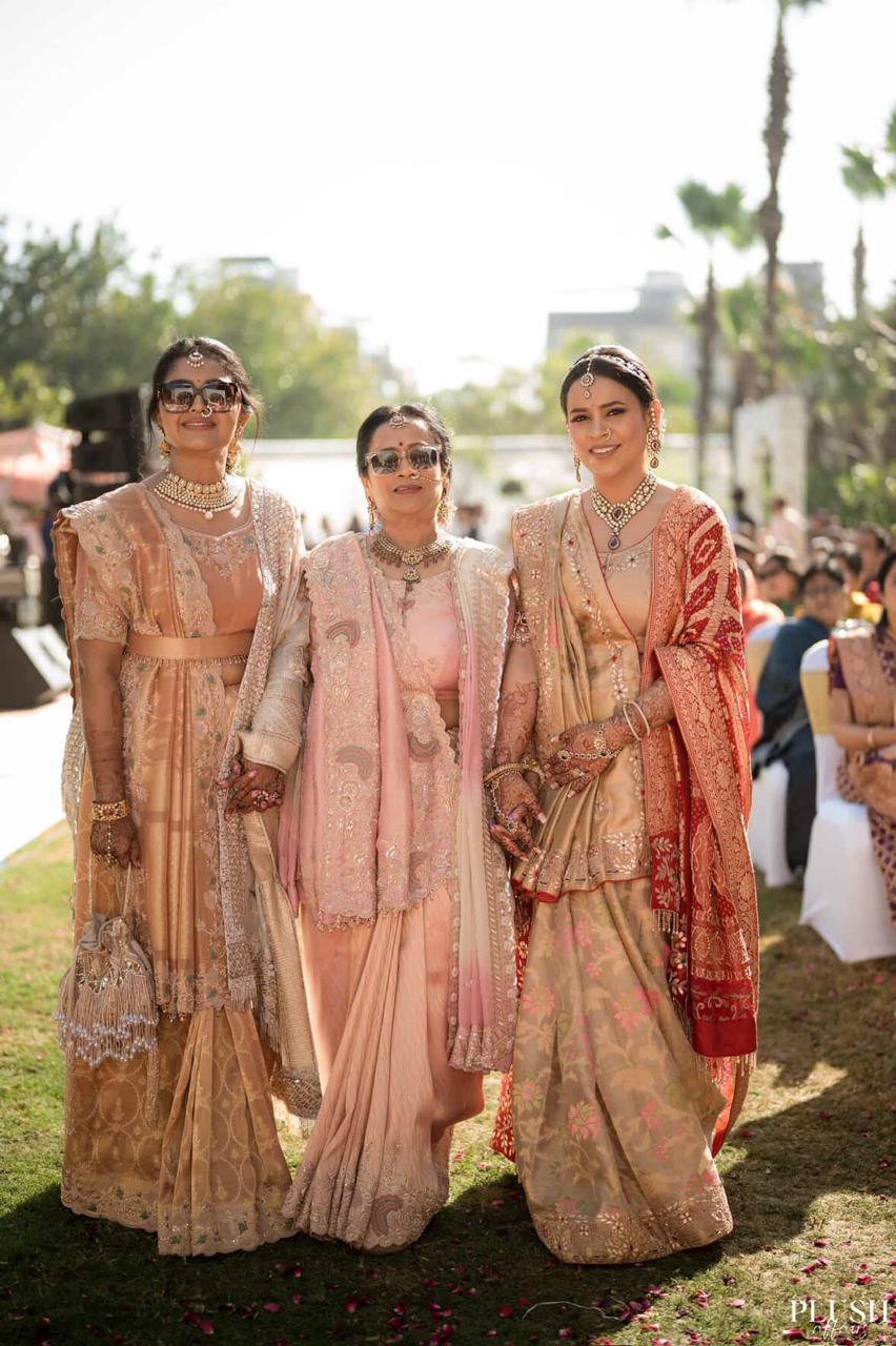 Jhallar Sequin Potli -Gold, Rose Gold and Silver