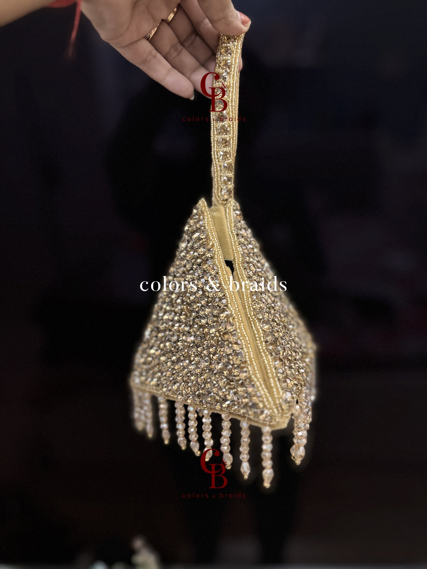 Samosa Gold and SIlver Potli