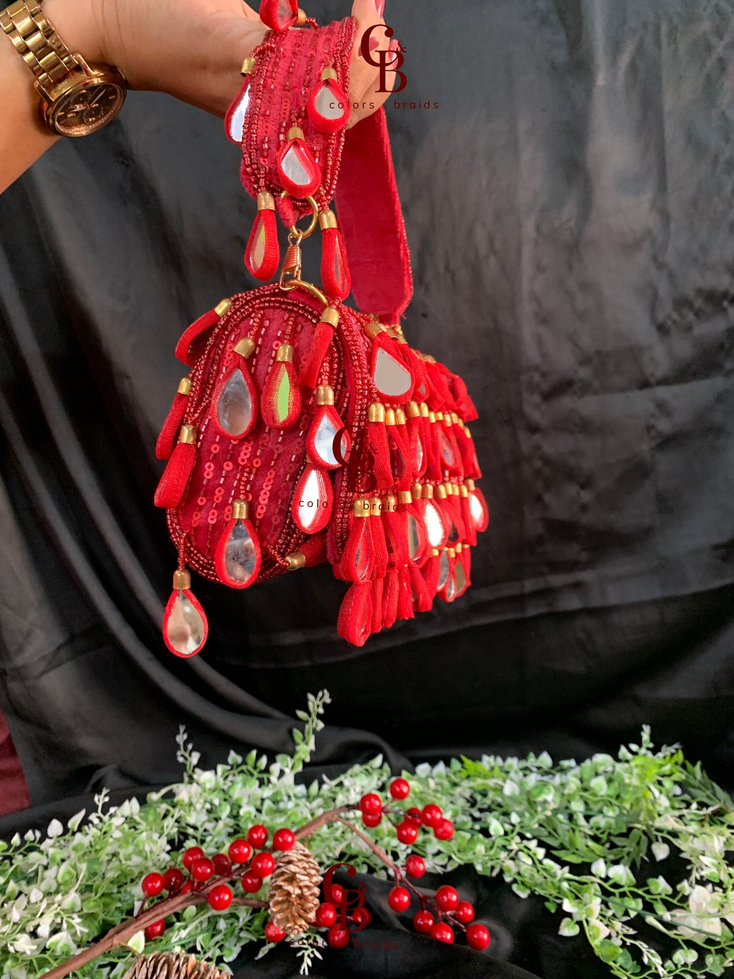 Mirror flap bag
