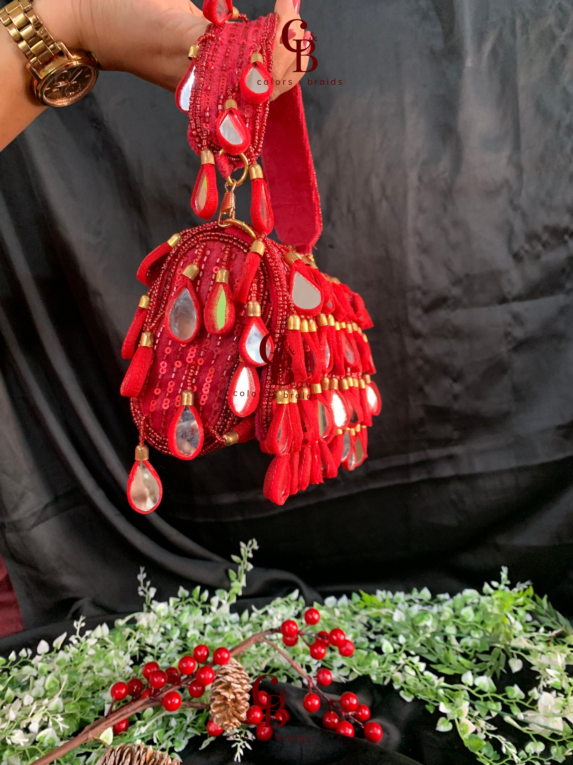 Mirror flap bag