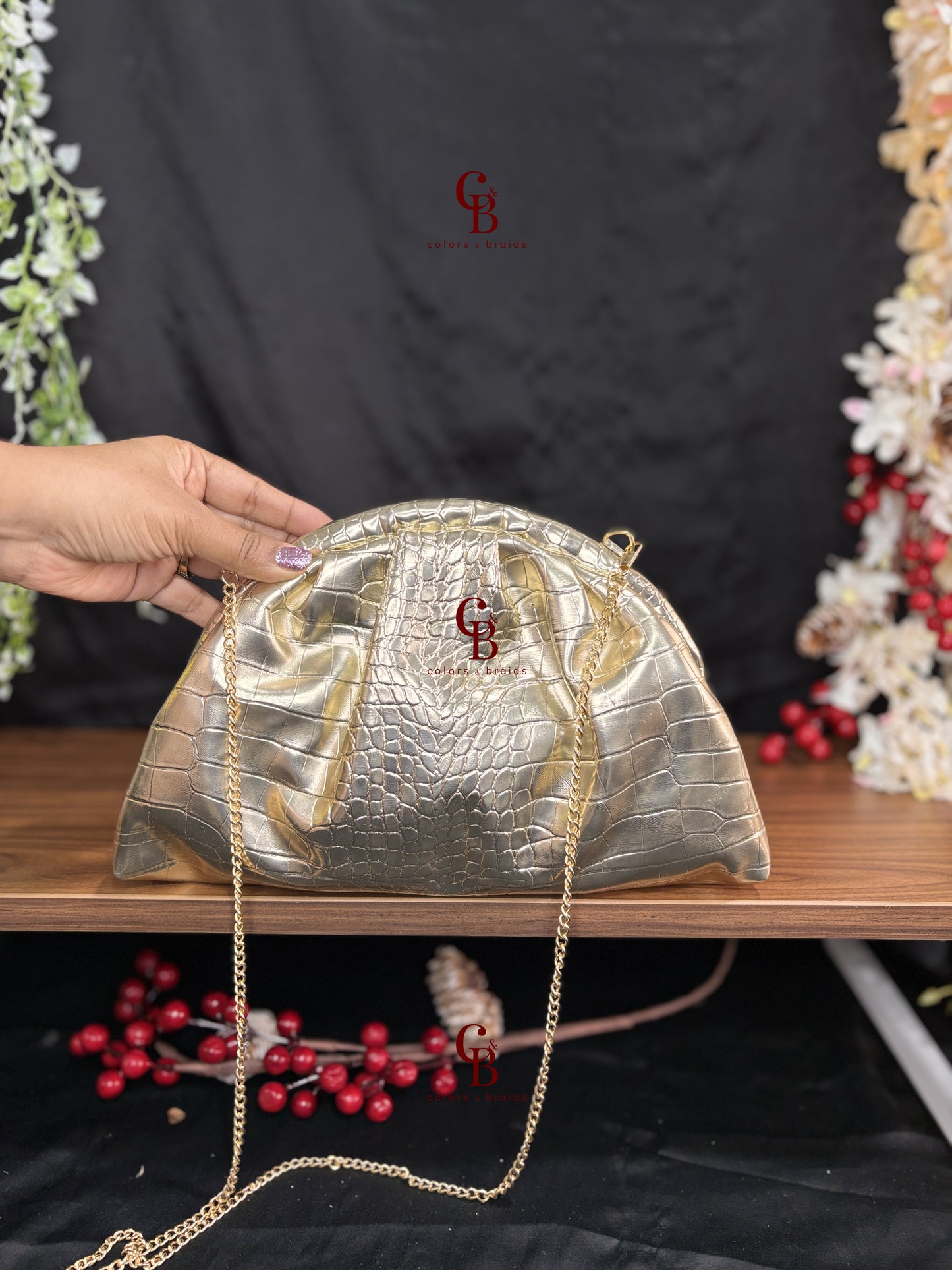 Candy Crush Leather Moon bag
