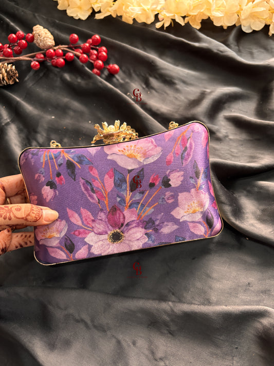 Avni Print Highlight Clutch