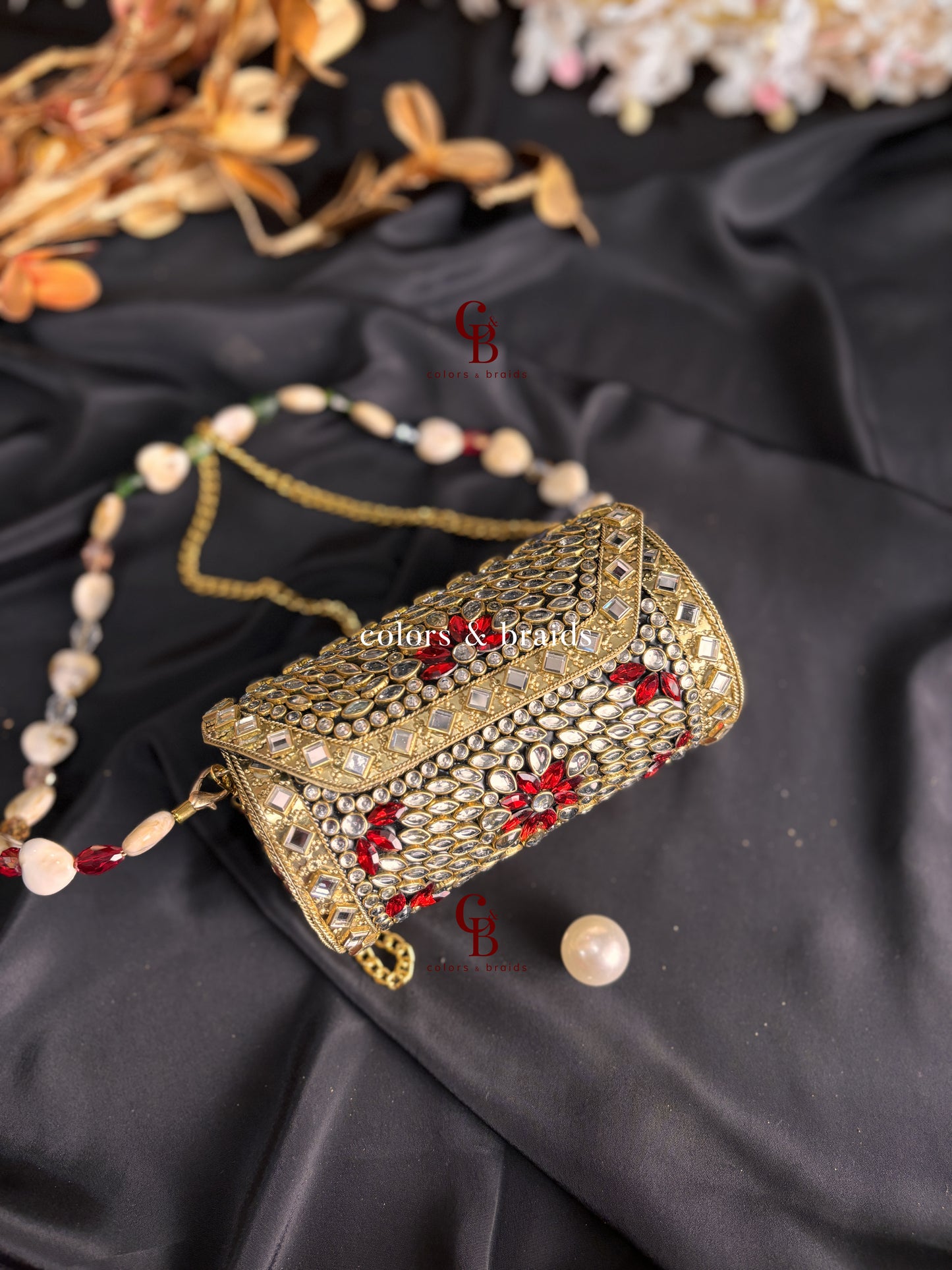Rayba Kundan Clutch - Mini