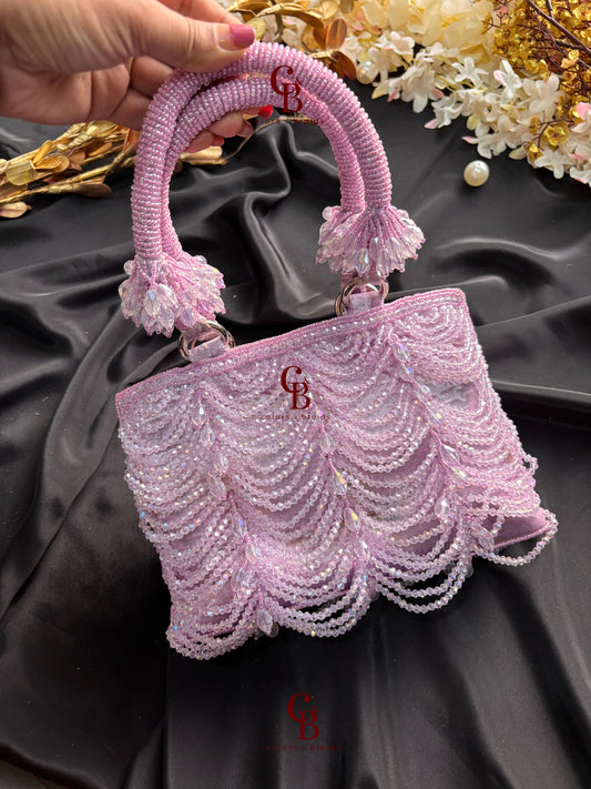 Mala Crystal  Zip Potli