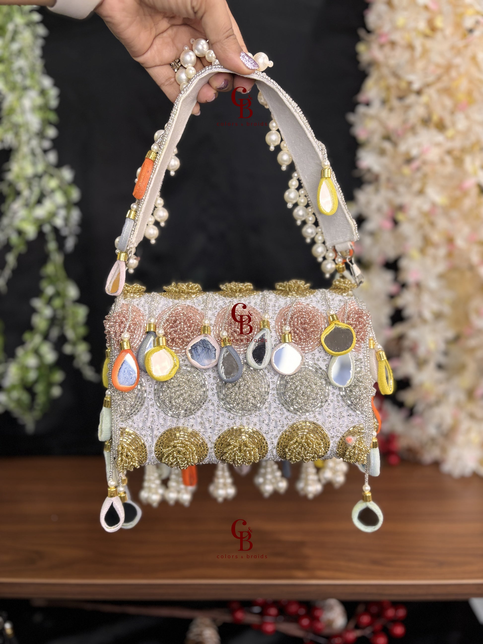 Jannat Mirror flap bag - New Colors