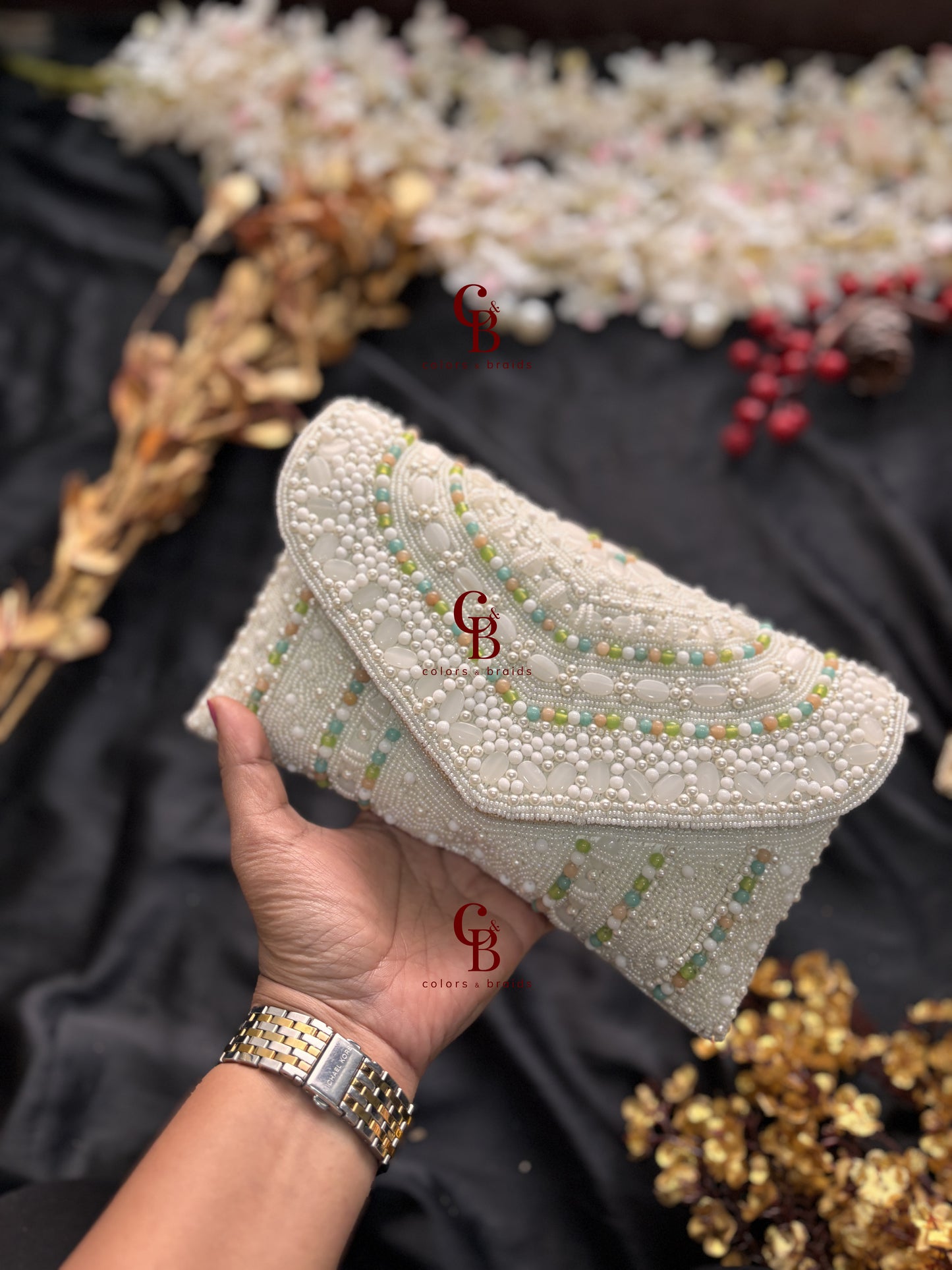 Viha Multi stone Envelope Flap