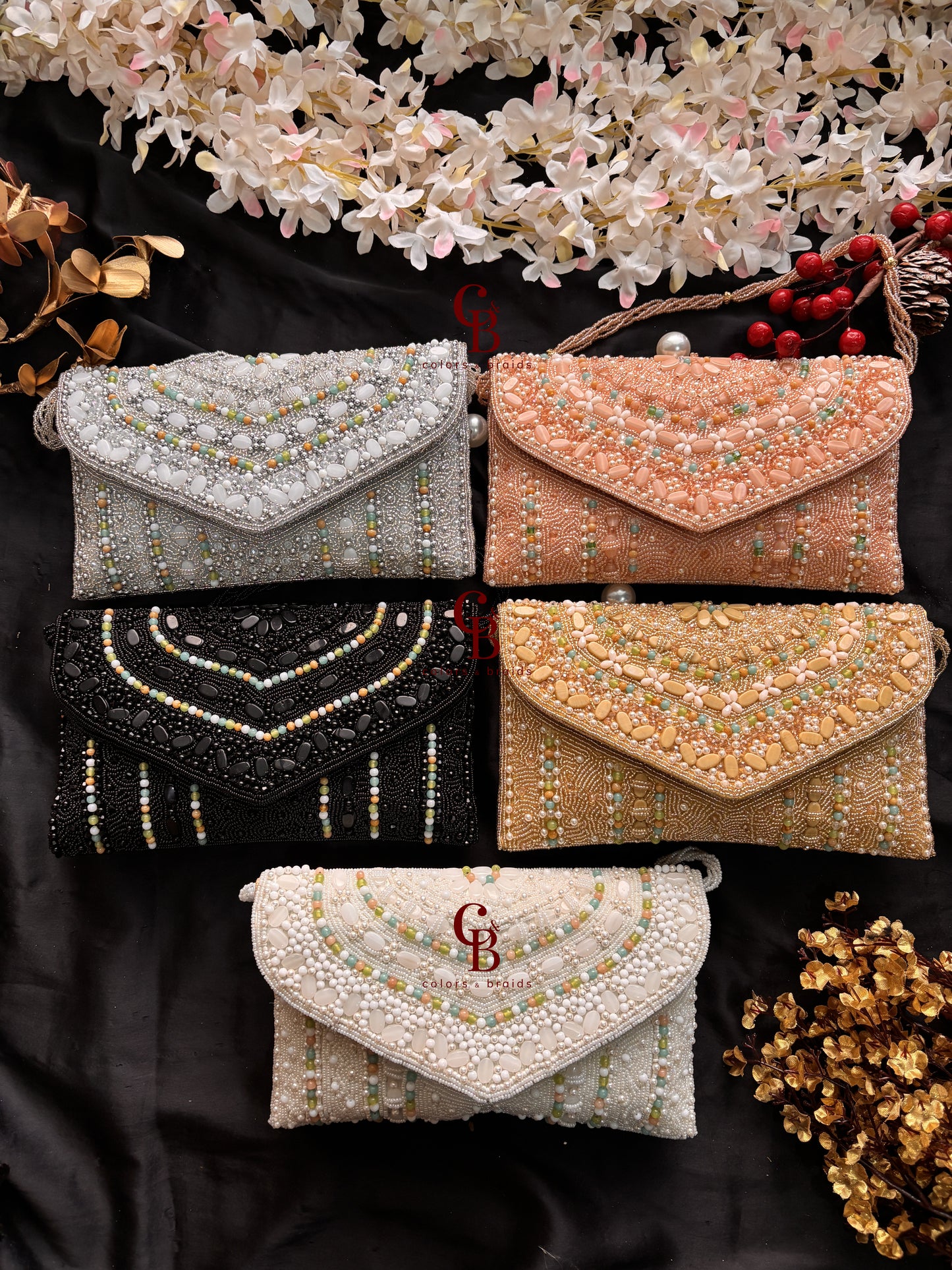 Viha Multi stone Envelope Flap