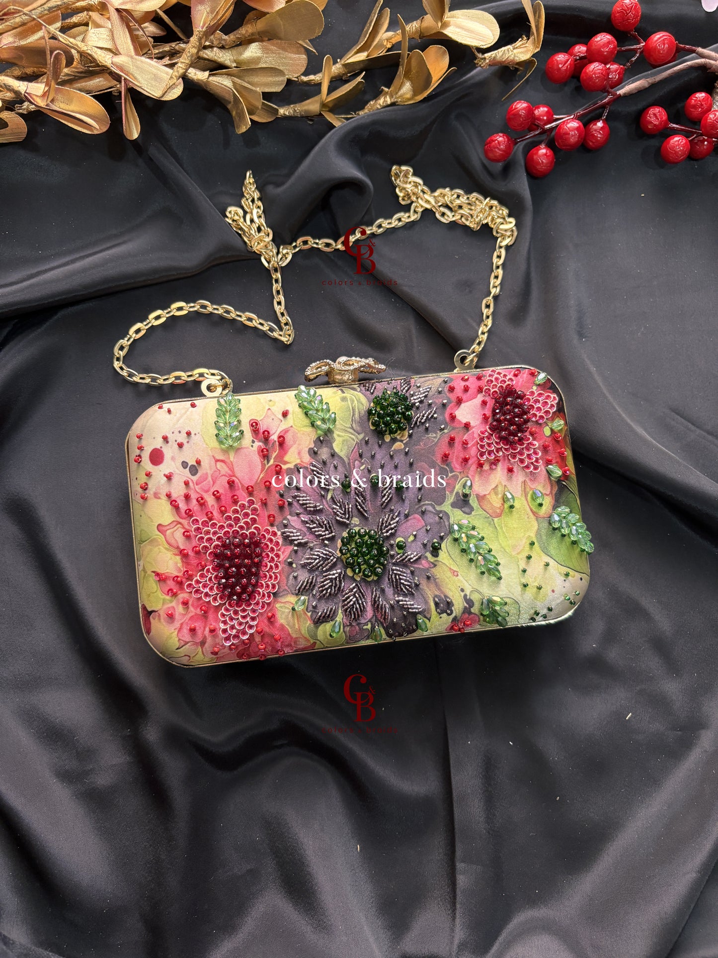 EverBloom Print Highlight Clutches