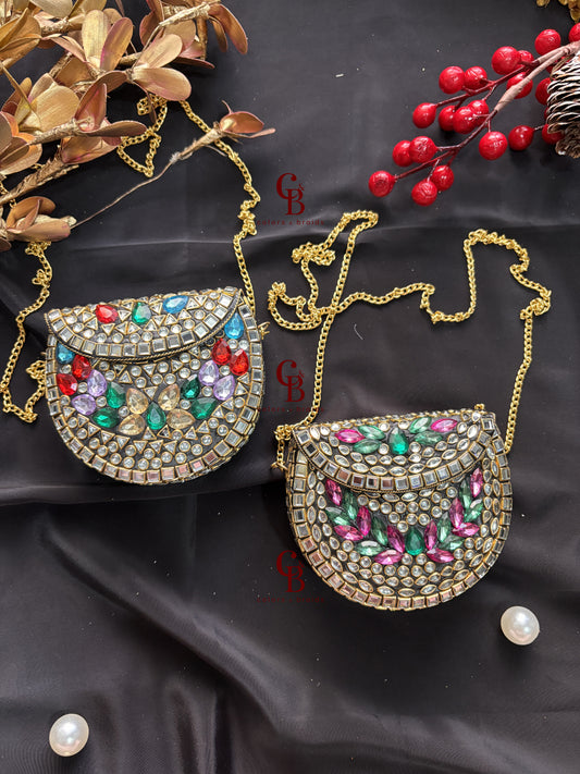Raani Kundan Clutch