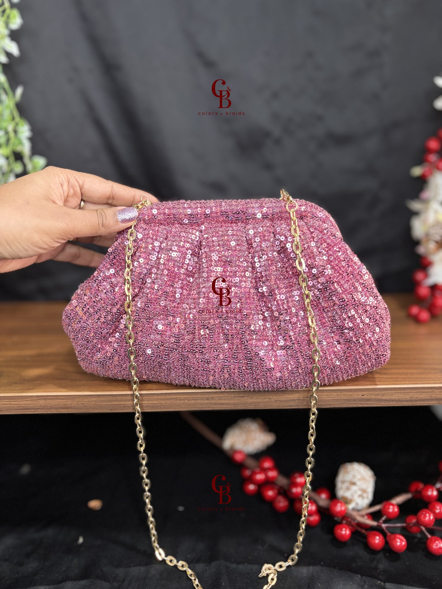 Shine Sequin Batua