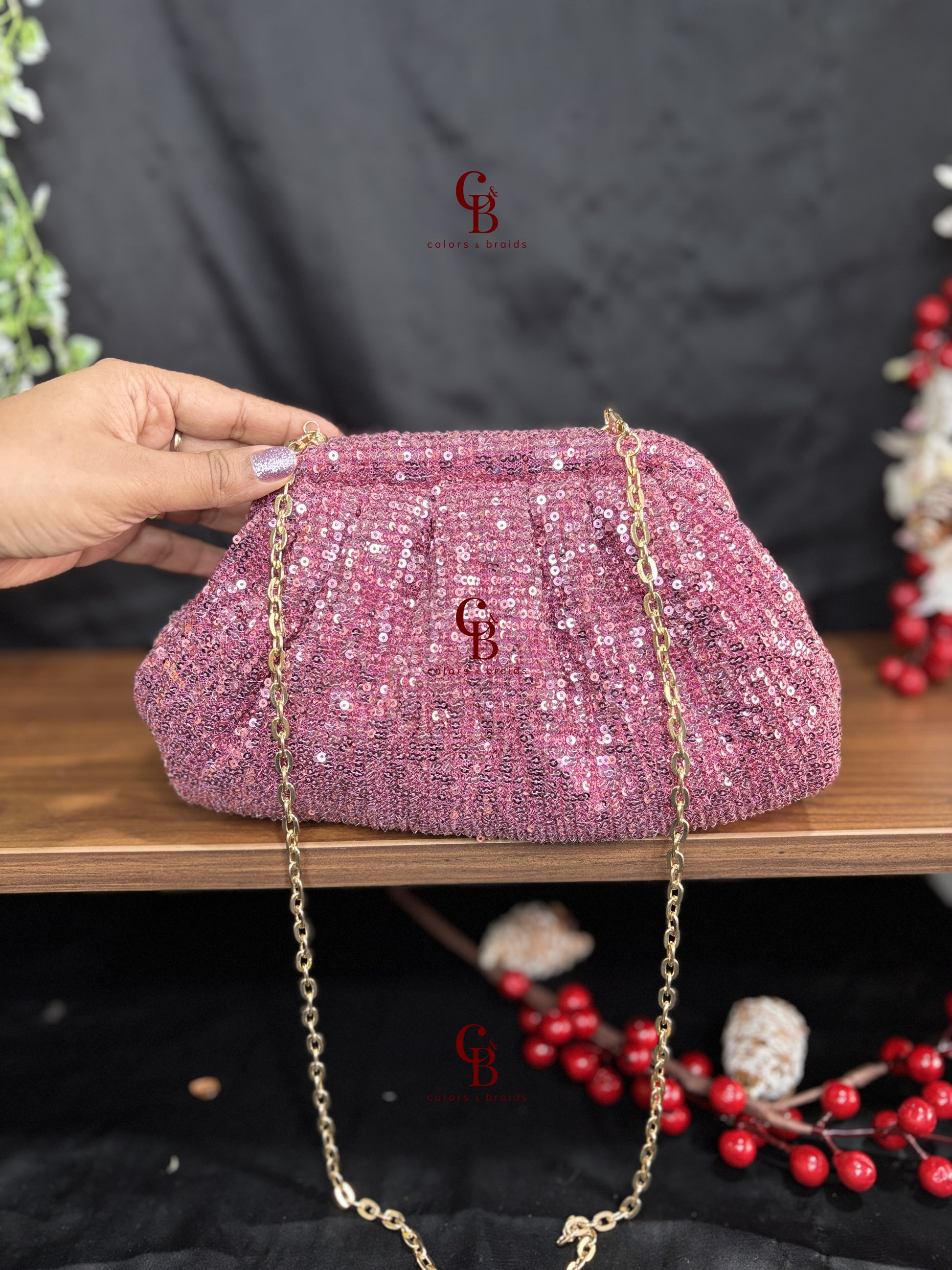 Shine Sequin Batua