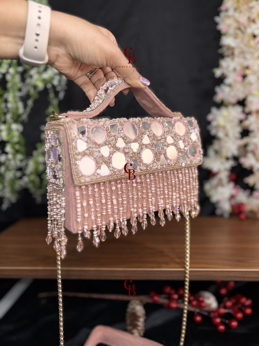 Mirror Glaze flap bag