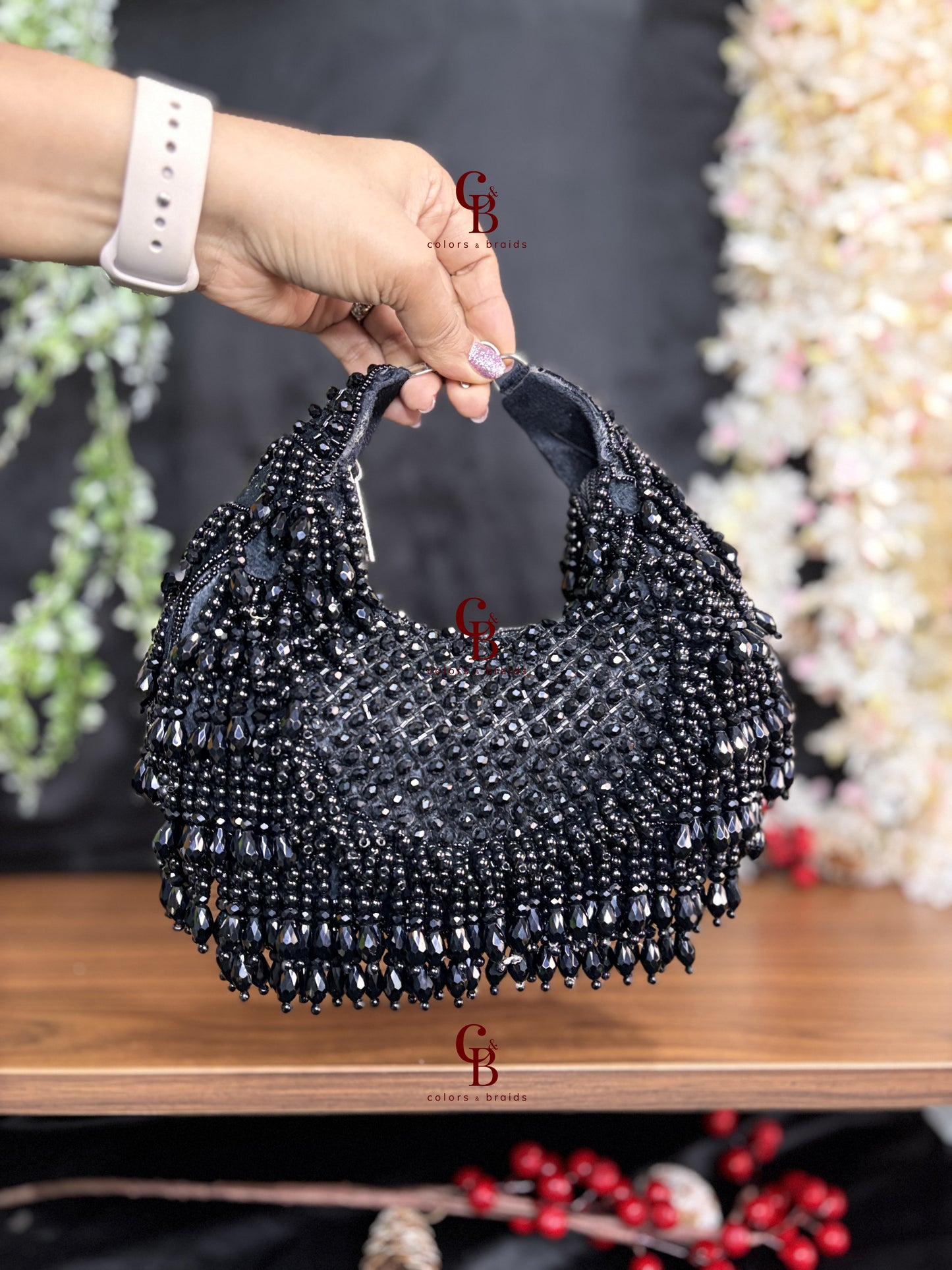 Arohi Crystal Moon Bag