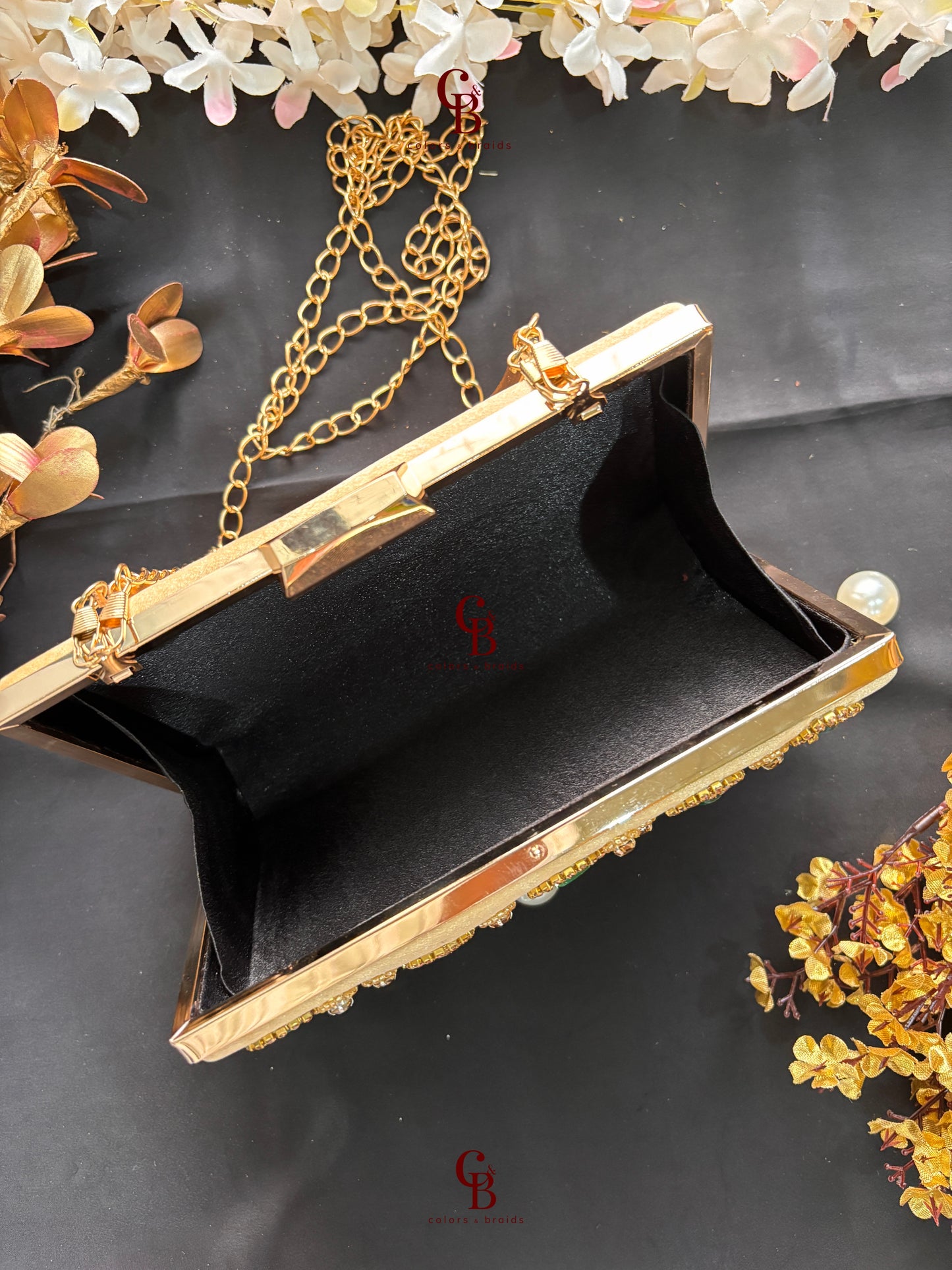 Tanu Multi color clutch