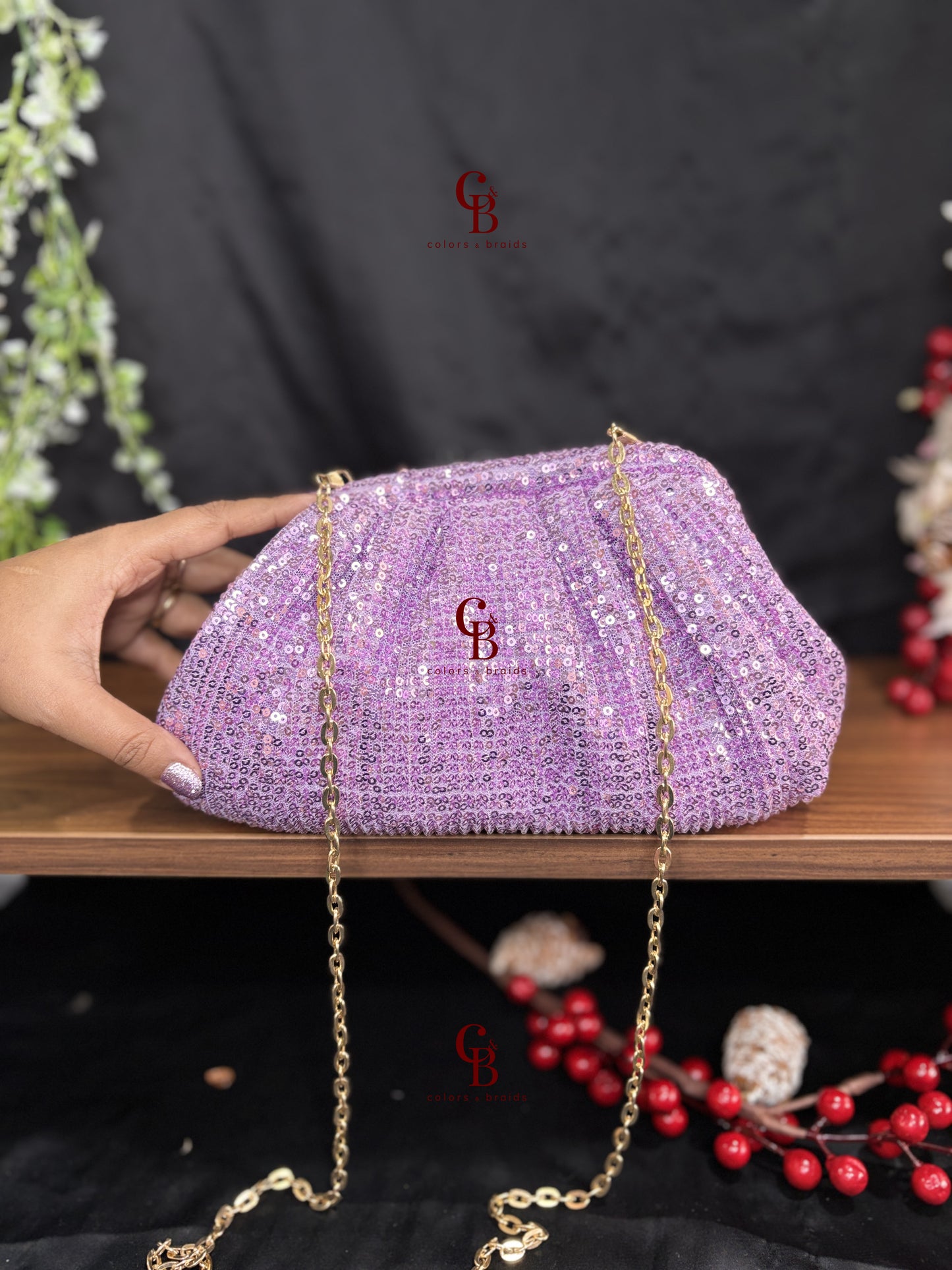 Shine Sequin Batua