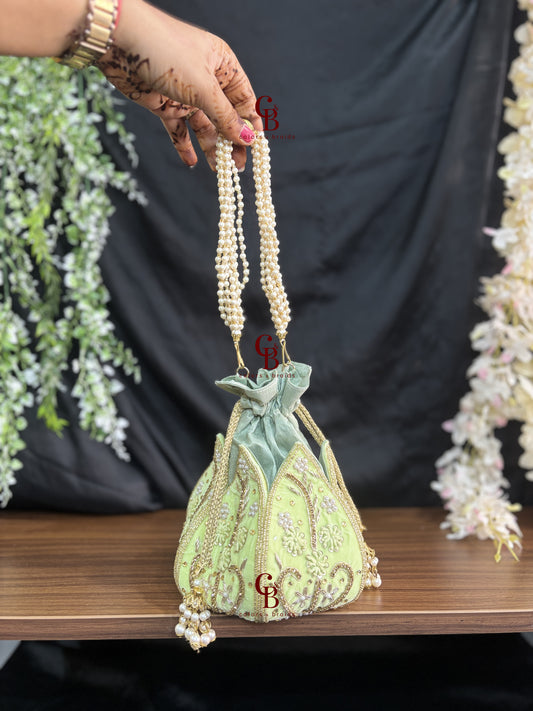 Flower Lotus Potli