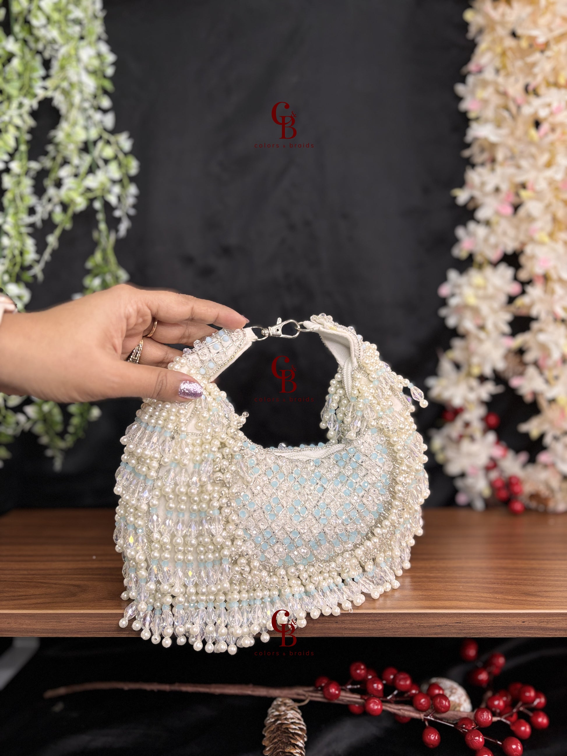 Arohi Crystal Moon Bag