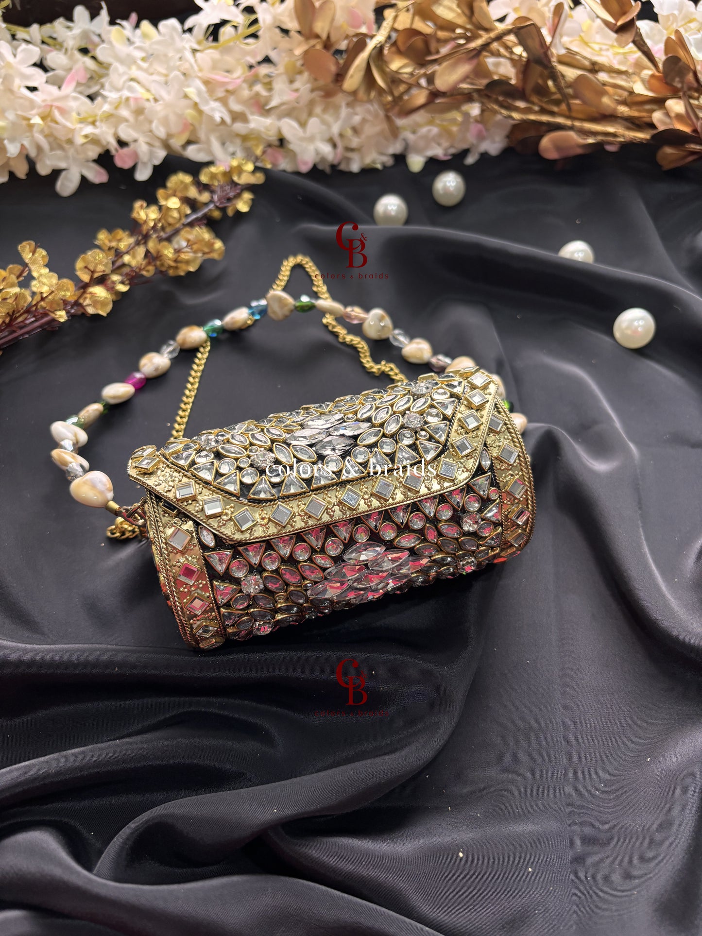Rayba Kundan Clutch - Mini
