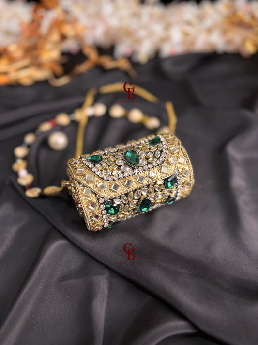 Ama Kundan Clutch - Mini