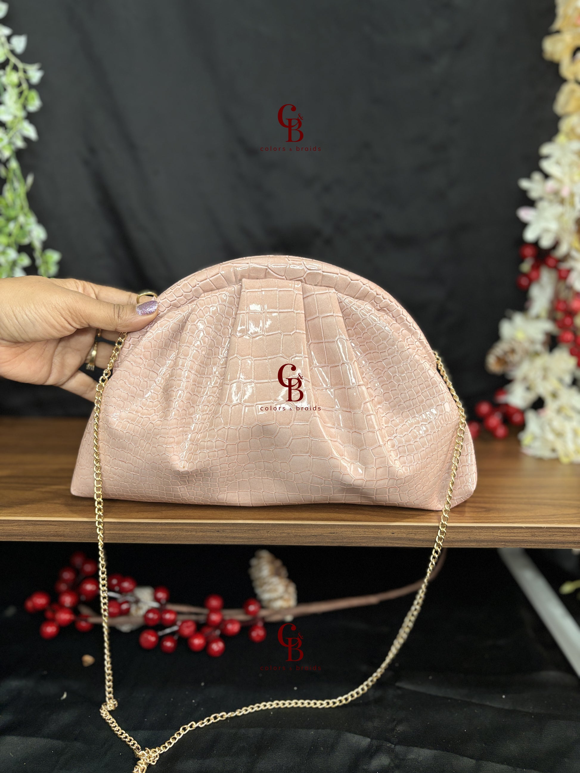 Candy Crush Leather Moon bag