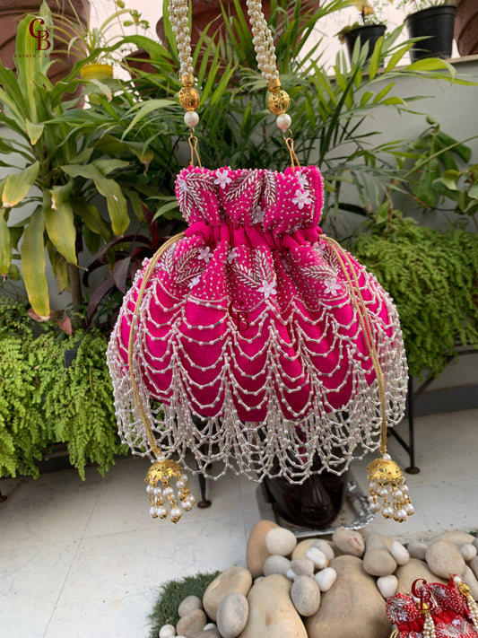 Pearl Cascade Potli