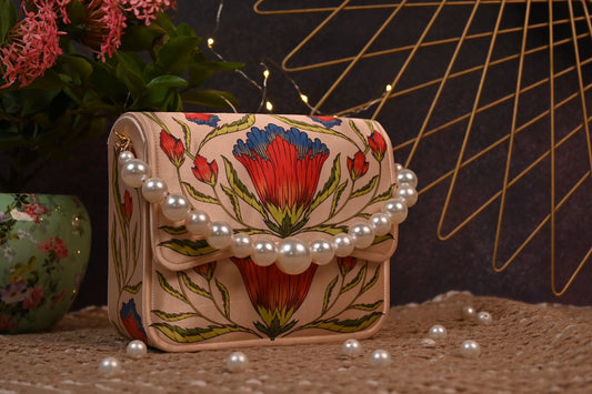 Digital print Flap Clutch